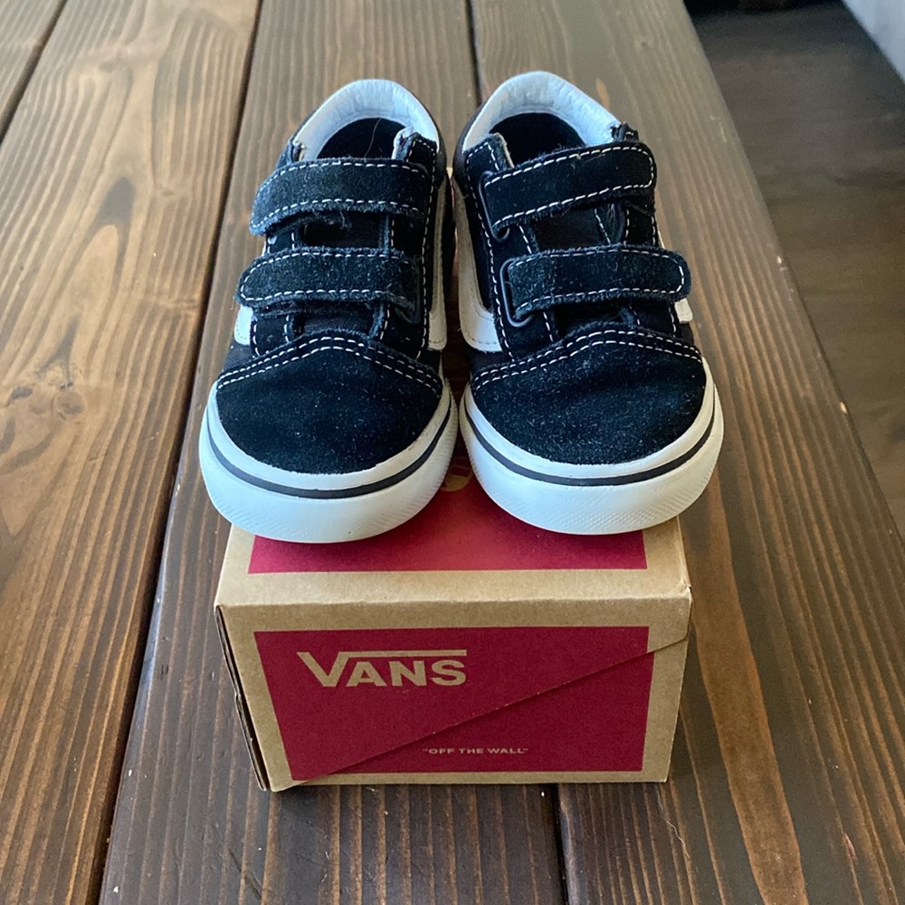 Vans black Old Skool sz 7